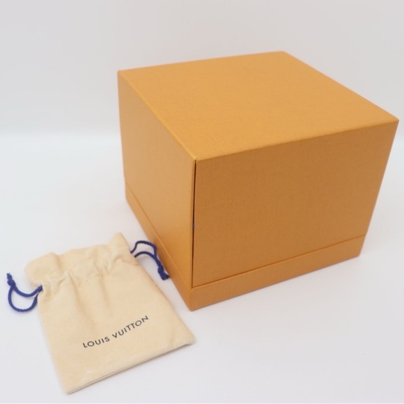 Louis Vuitton Large Custom Navy Leather Jewelry Box - Picture 2 of 11